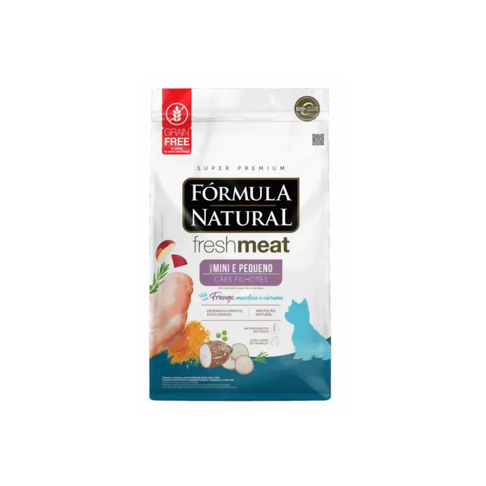 Formula Natural Filhote Pequeño y Mini 10,1kg