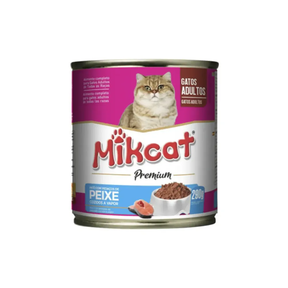 Mikcat Pate Gato Adulto Pescado 290g