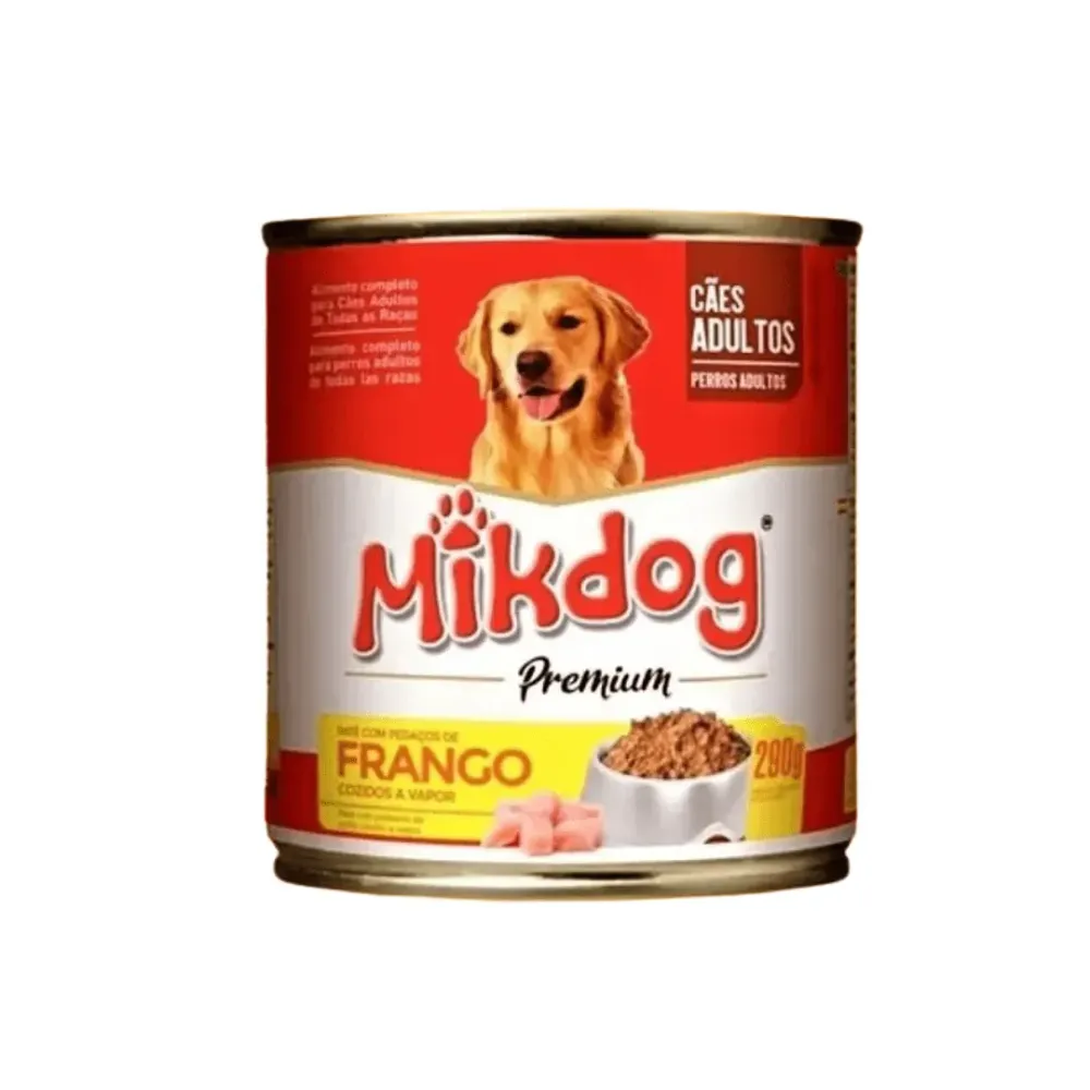 Mikdog Pate Perro Adulto Pollo 290g