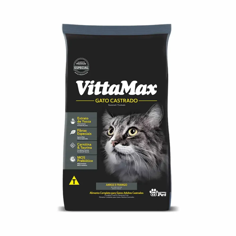 Vittamax Gold Gatos Castrado Pollo 10,1kg