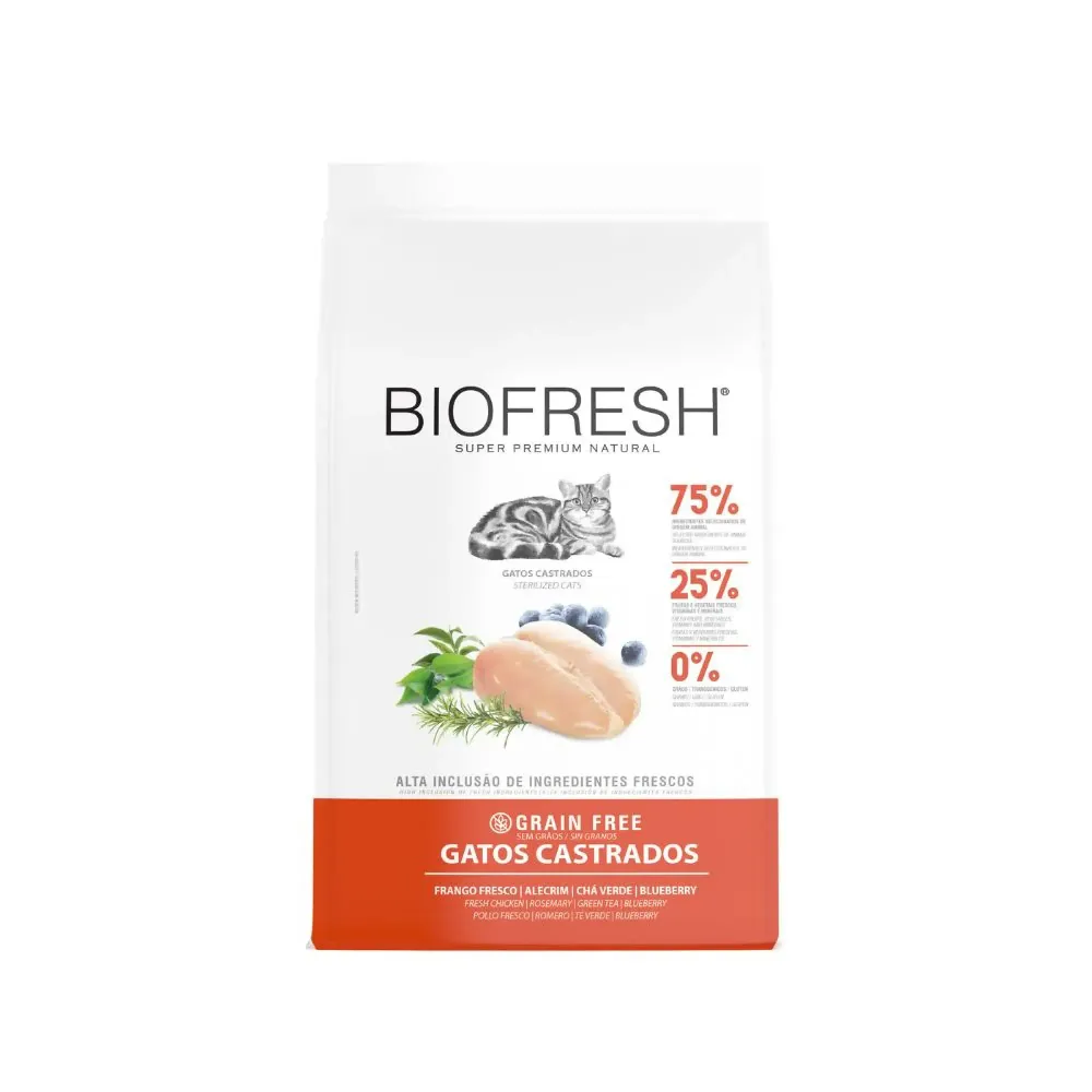 Biofresh Gatos Castrados Pollo 7,5kg
