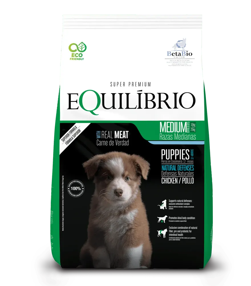 Equilibrio Cachorro Razas Medianas 15+3kg