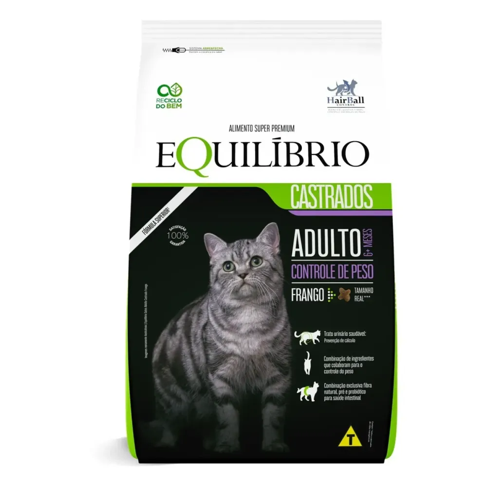 Equilibrio Gatos Castrados 7,5kg