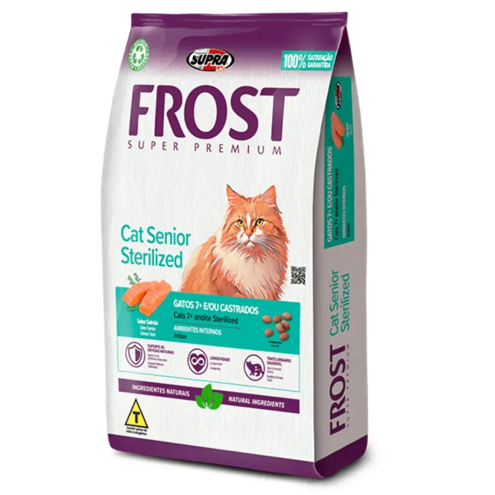 Frost Gatos Senior Castrados 7,5kg