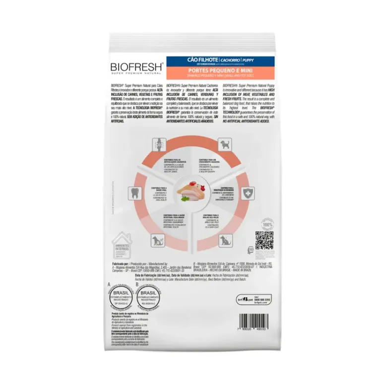 Biofresh Perro Cachorro Raza Pequeña y Mini 3kg