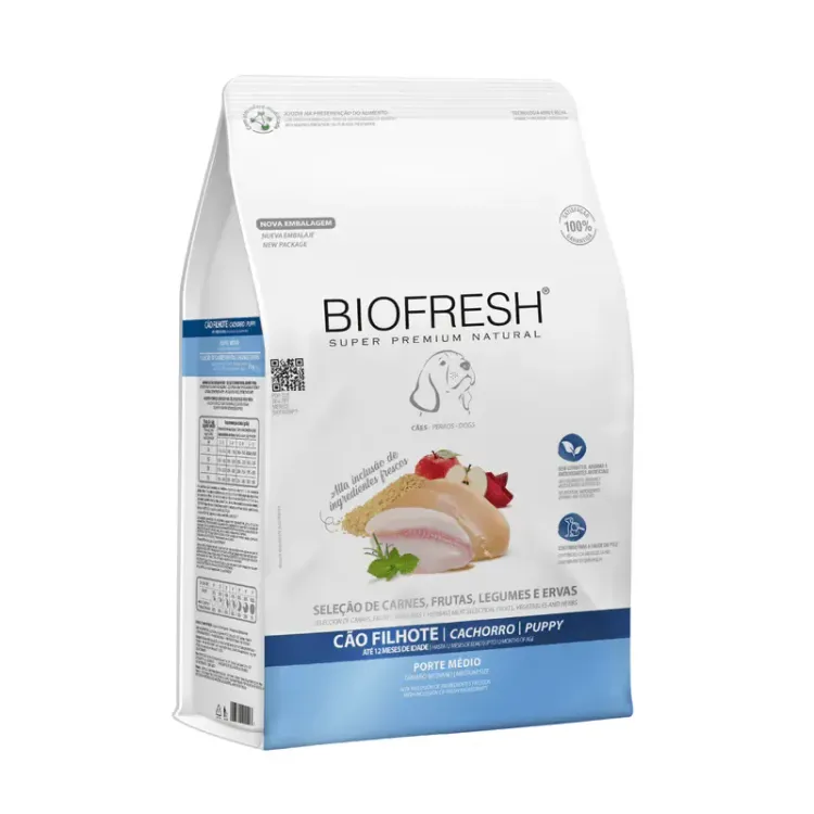 Biofresh Perro Cachorro Raza Mediana 3kg