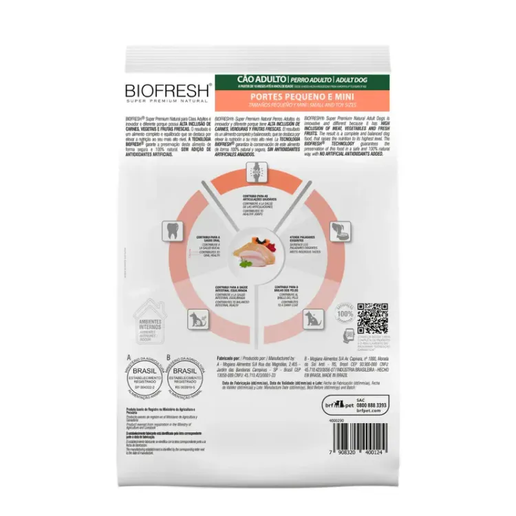 Biofresh Perro Adulto Raza Pequeña y Mini 3kg