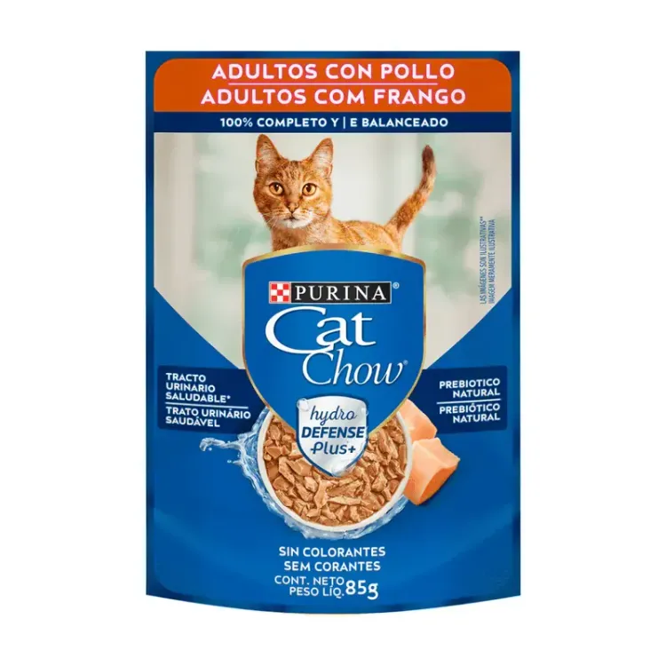 Sachet Cat Chow Adulto Pollo 85g