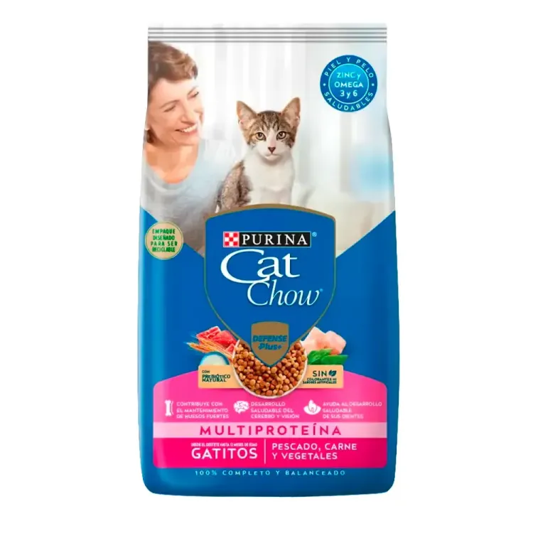 Cat Chow Gatos Kitten Multiproteina 15kg