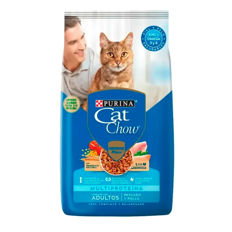 Cat Chow Gatos Adultos Pescado 15kg 
