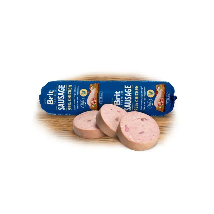 Brit Salchicha de pollo para perros 800g