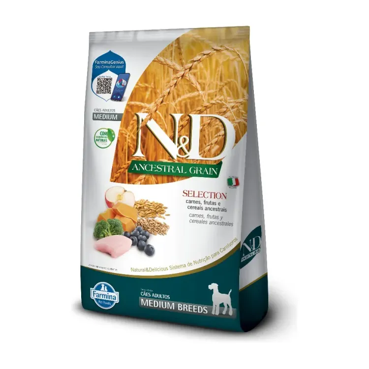 NyD Ancestral Perros Adultos Razas Medianas 15kg