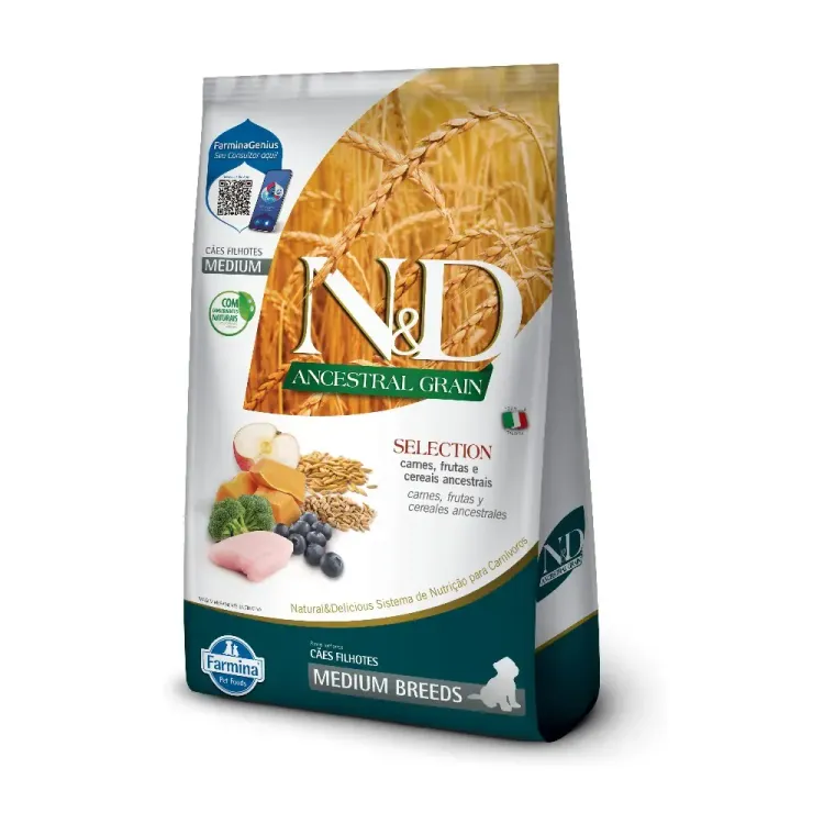 NyD Ancestral Perros Cachorros Razas Medianas 15kg