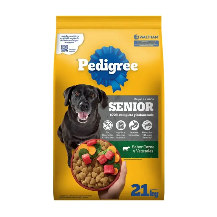 Pedigree Perros Adultos Senior 21kg