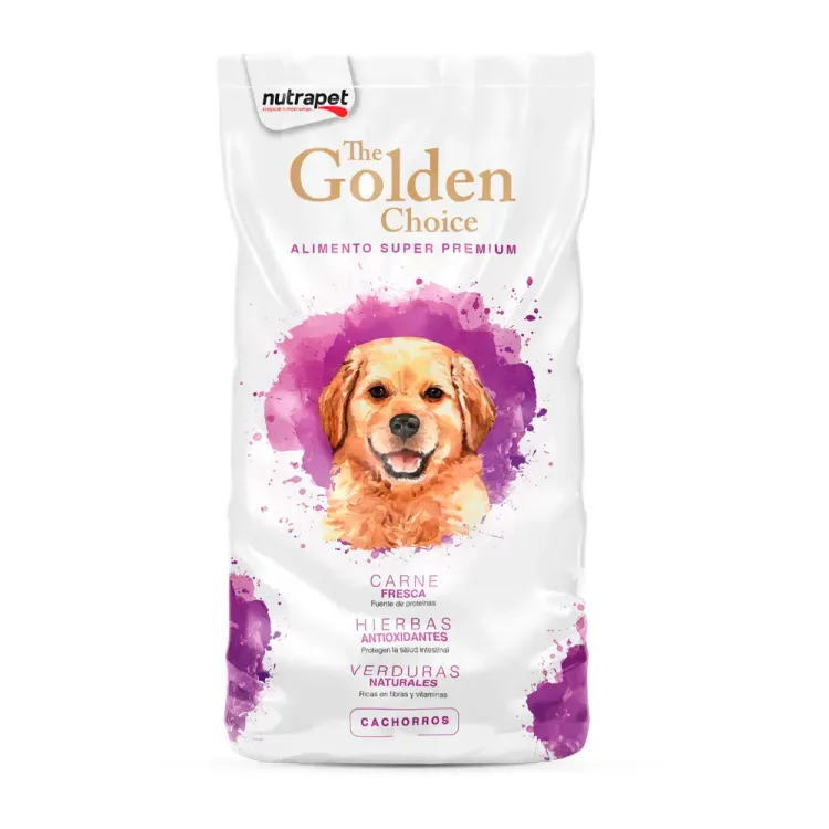 The Golden Choice Perro Cachorro Razas Medianas 14kg
