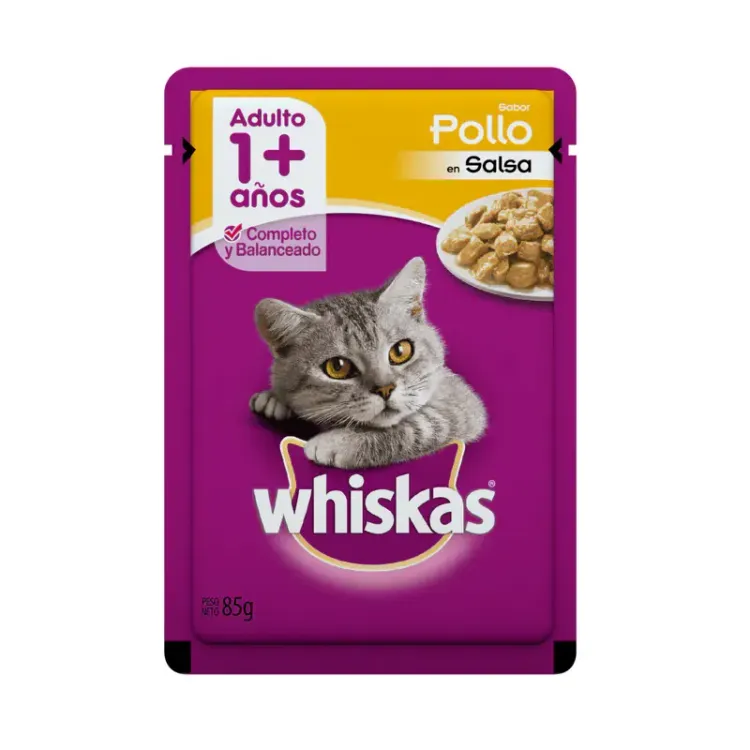 Sachet Whiskas Adulto Pollo 85g