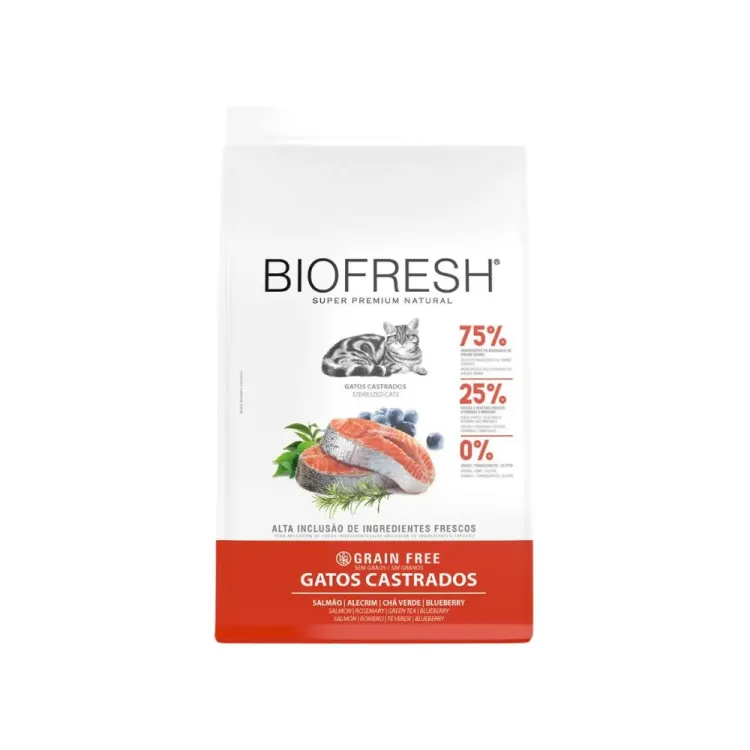 Biofresh Gatos Castrados Salmón 1,5kg    