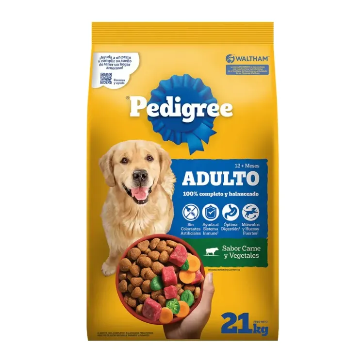 Pedigree Perros Adultos Razas Medianas 21kg