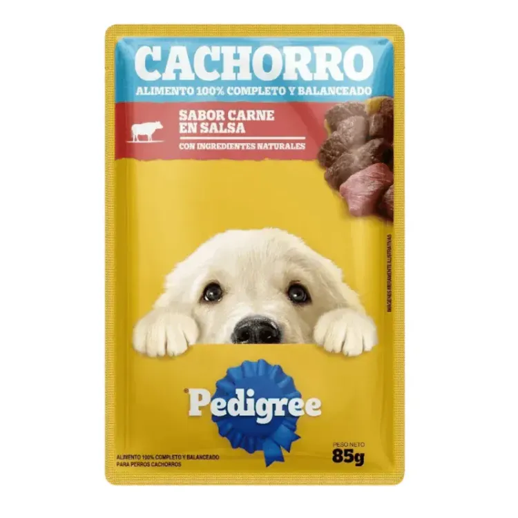 Sachet Salsa Pedigree Cachorro Carne 100g